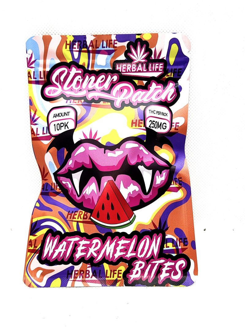 Stoner Patch THC Sour Gummies 250mg Herbal Life Express