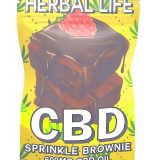 CBD Sprinkle Brownies