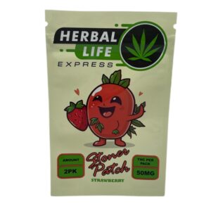 Stoner Patch - 2pk 50MG THC Strawberries