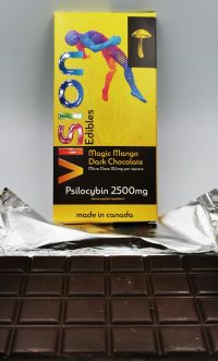 Vision Edibles Dark chocolate & Milk Chocolate  Psilocybin 2500mg - Image 3