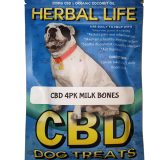 4 Pack Medium CBD Milk Bones