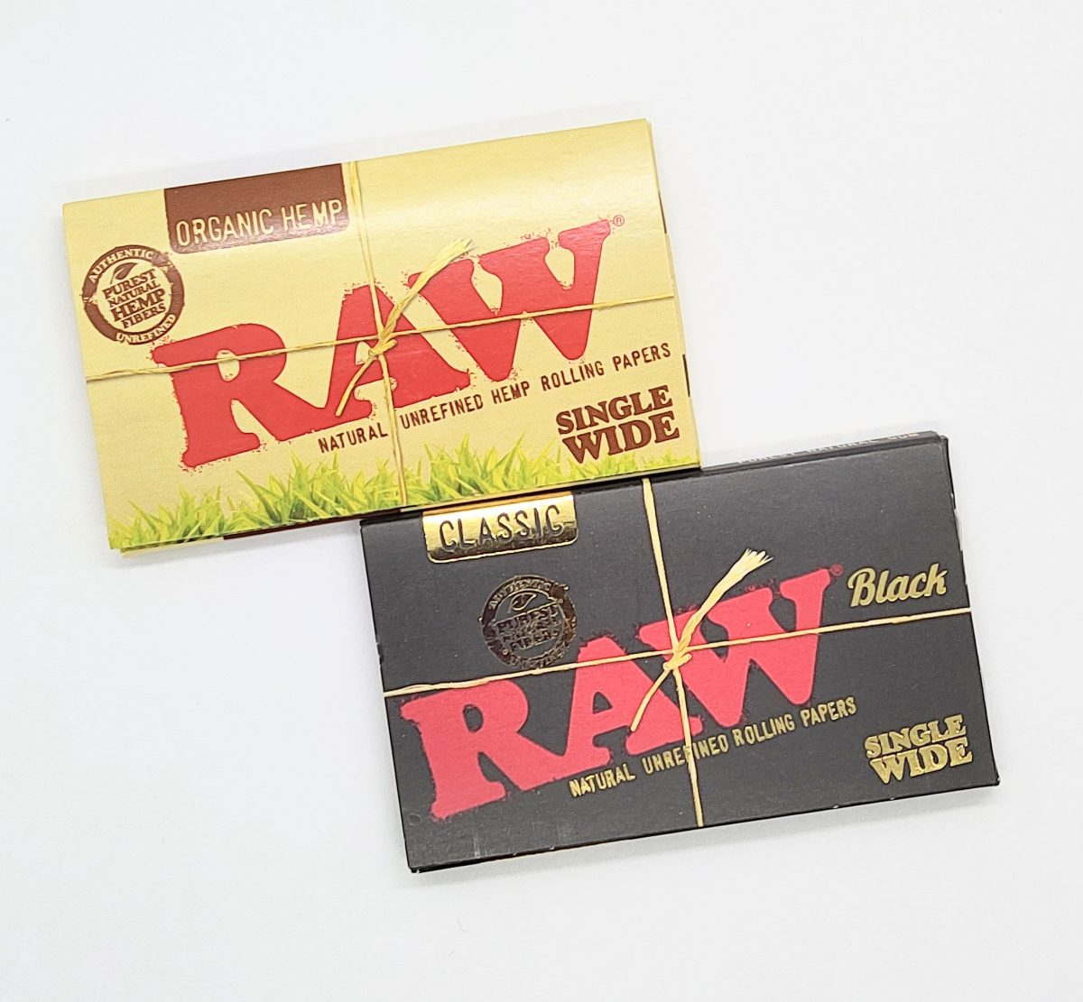 Raw Single Wide Rolling Papers Herbal Life Express