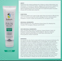 KaLaya Extra Strength Pain Relief With Cannabis Sativa Seed Oil 60g - Image 2