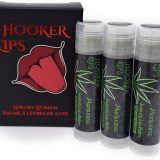 Hooker Lips Luxury Lip Balm Marijuana 3 Pack (No THC or CBD)