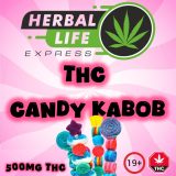 THC Candy Kabob 10pk 500mg & 1000mg / THC