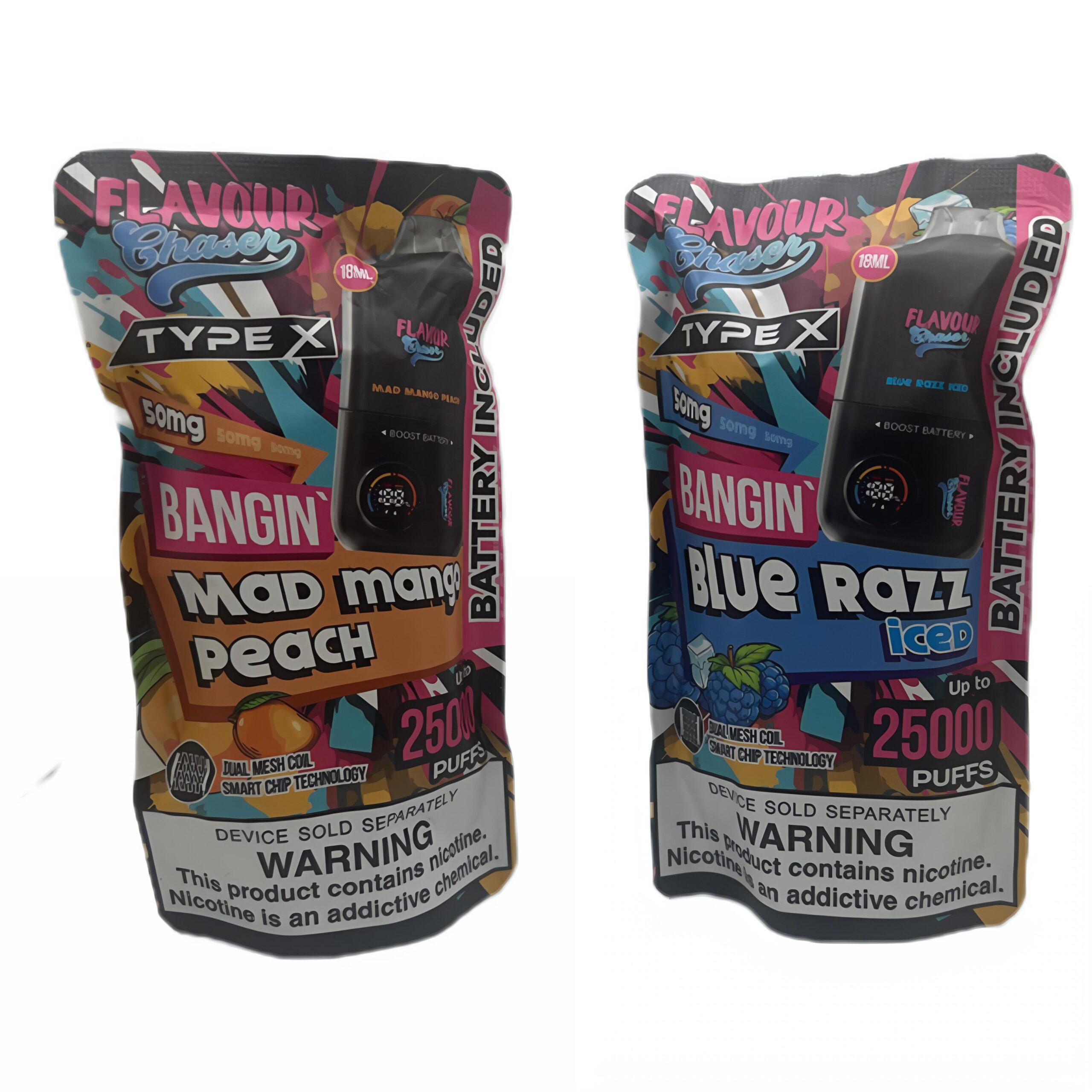 8B720610-8B1A-4A9B-A957-9D1E8709631E Flavour Chasers Nicotine Epod with Battery - Image 1